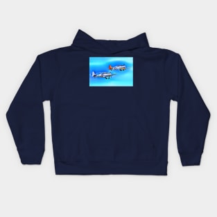 Fighter Aircraft Kids Hoodie